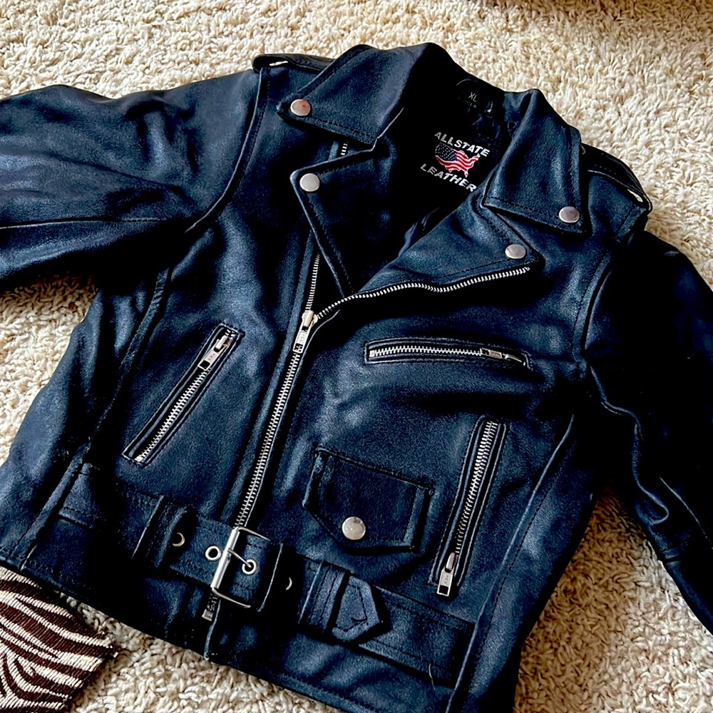 Boys moto jacket